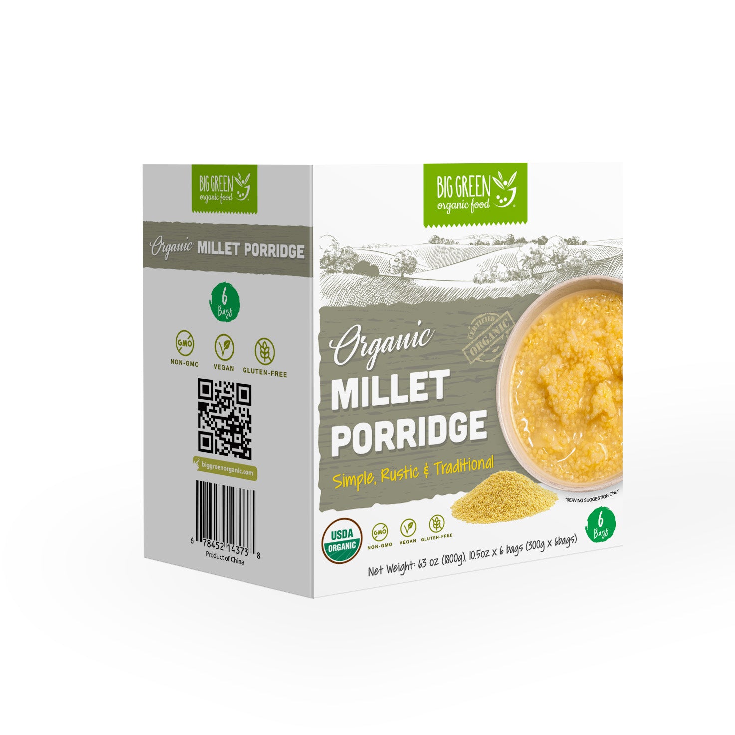 Organic Millet Porridge 有機小米粥