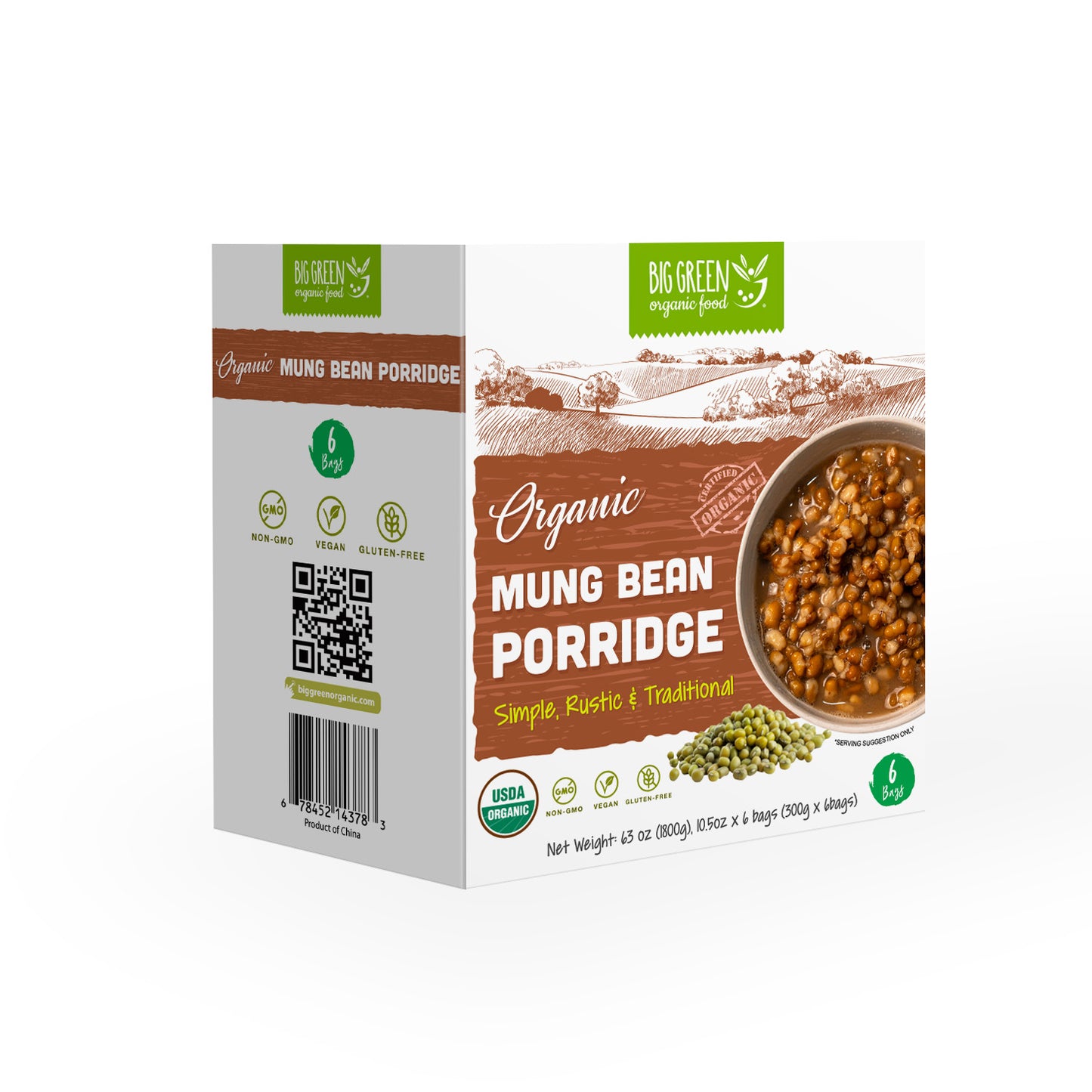 Organic Mung Bean Porridge 有機綠豆粥