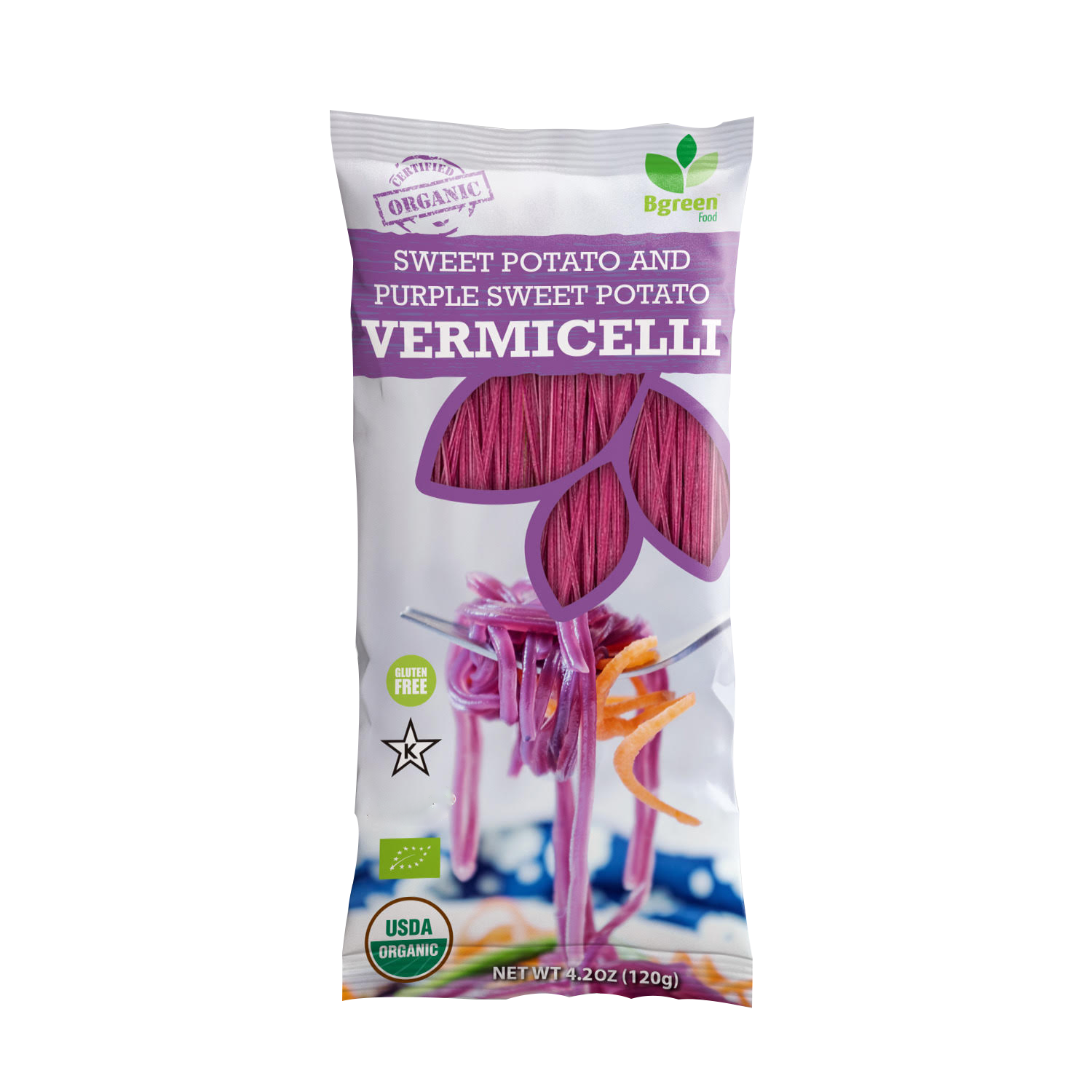 Bgreen Organic Purple Yam + Sweet Potato Vermicelli 有機紫薯粉絲