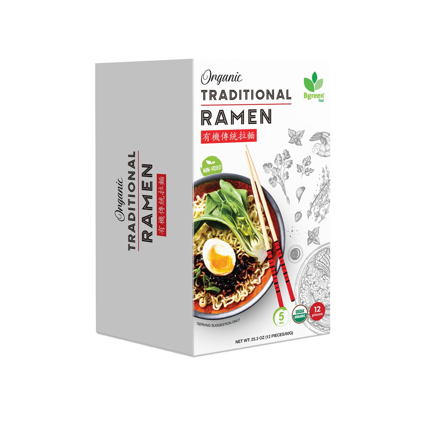 Bgreen Food Organic Traditional Ramen 有機傳統拉麵