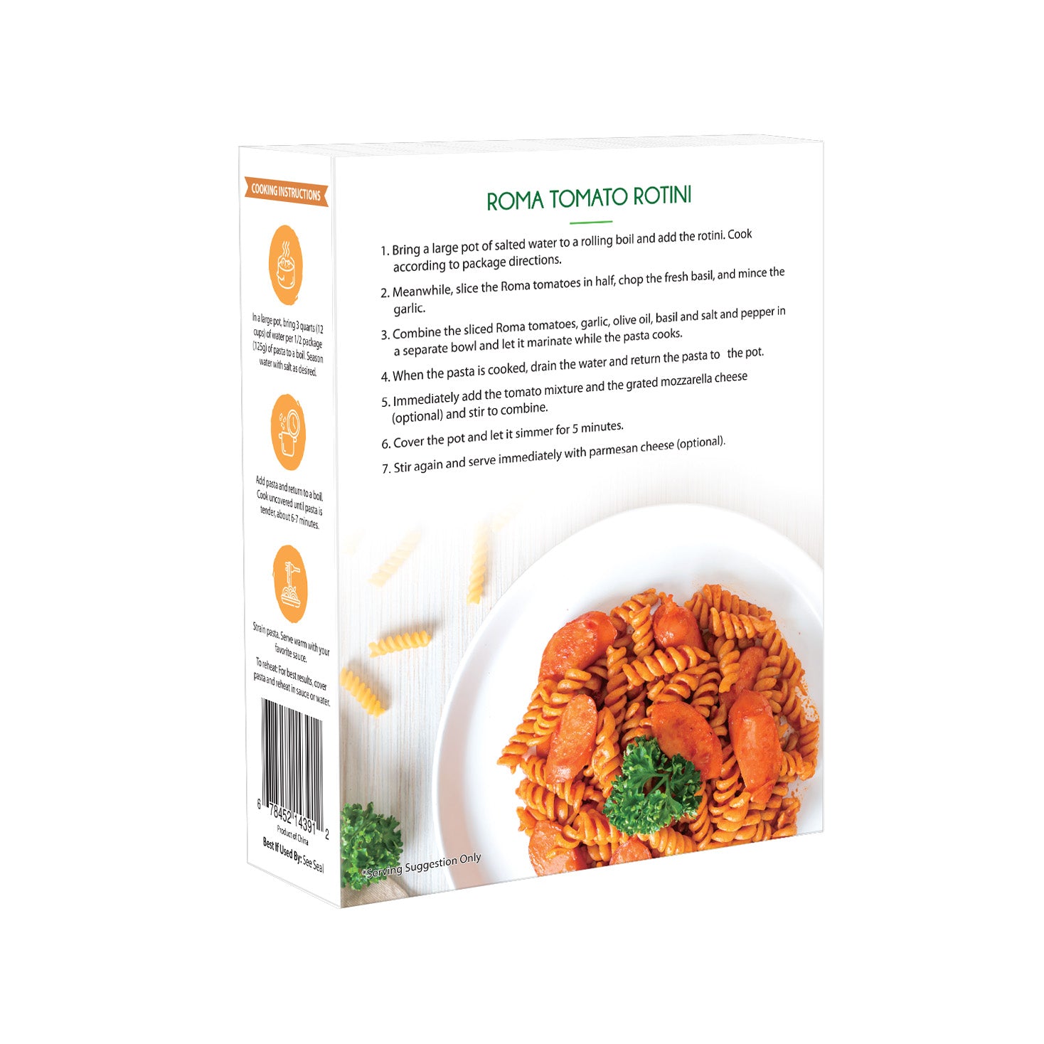 Organic Pea Rotini 有机豌豆斜管面