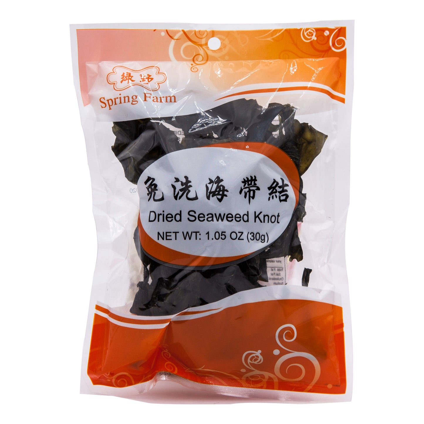 Dried Seaweed Knot 綠野 免洗海帶結