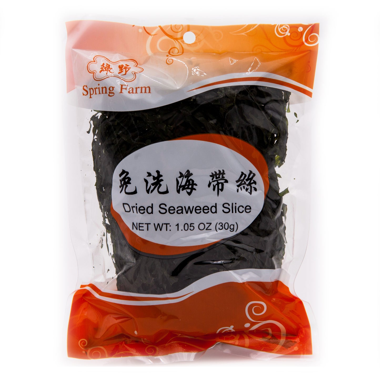 Dried Seaweed Slice 綠野 免洗海帶絲