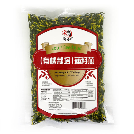Lotus Seeds Bud 家鄉味 有機栽培蓮籽芯 4.2oz