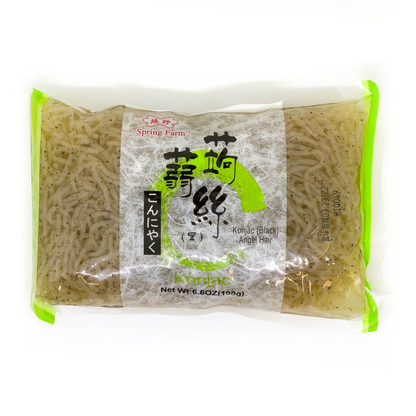 Yam Cake (Slice Black) 綠野 蒟蒻黑絲