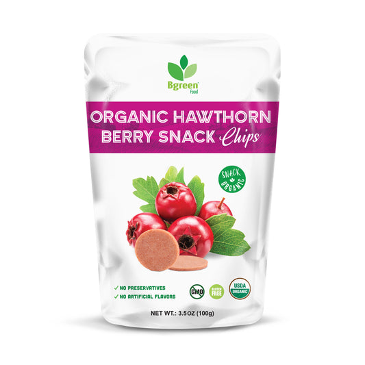 Organic Hawthorn Berry Snack (Chips) 有機山楂片