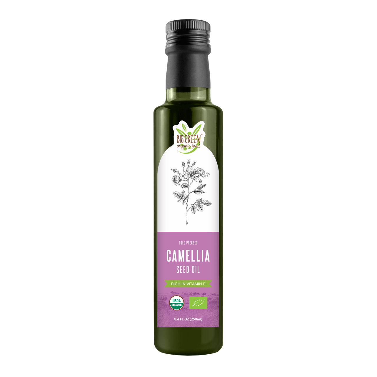 Big Green Organic Food Organic Camellia Seed Oil 有機冷壓山茶花籽油