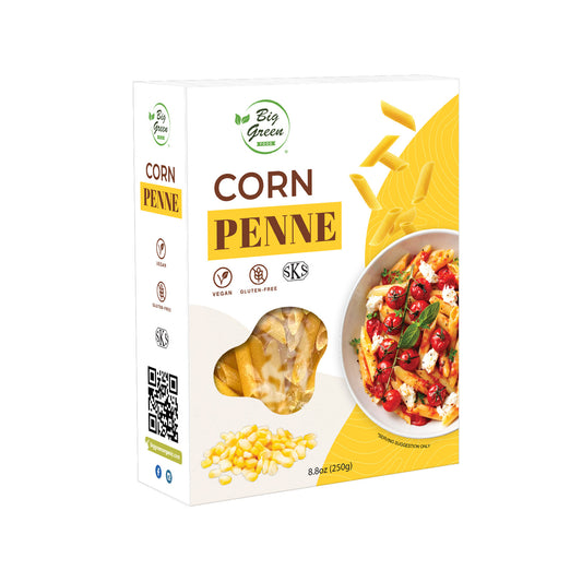 Big Green Food Corn Penne 玉米斜管