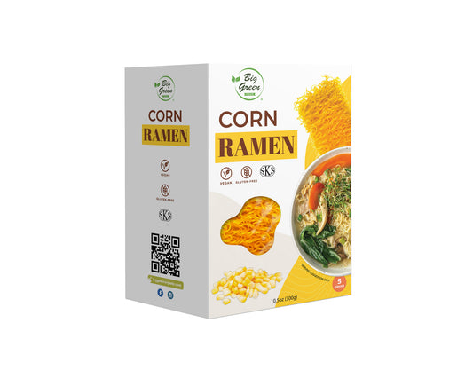 Big Green Food Corn Ramen 玉米拉麵