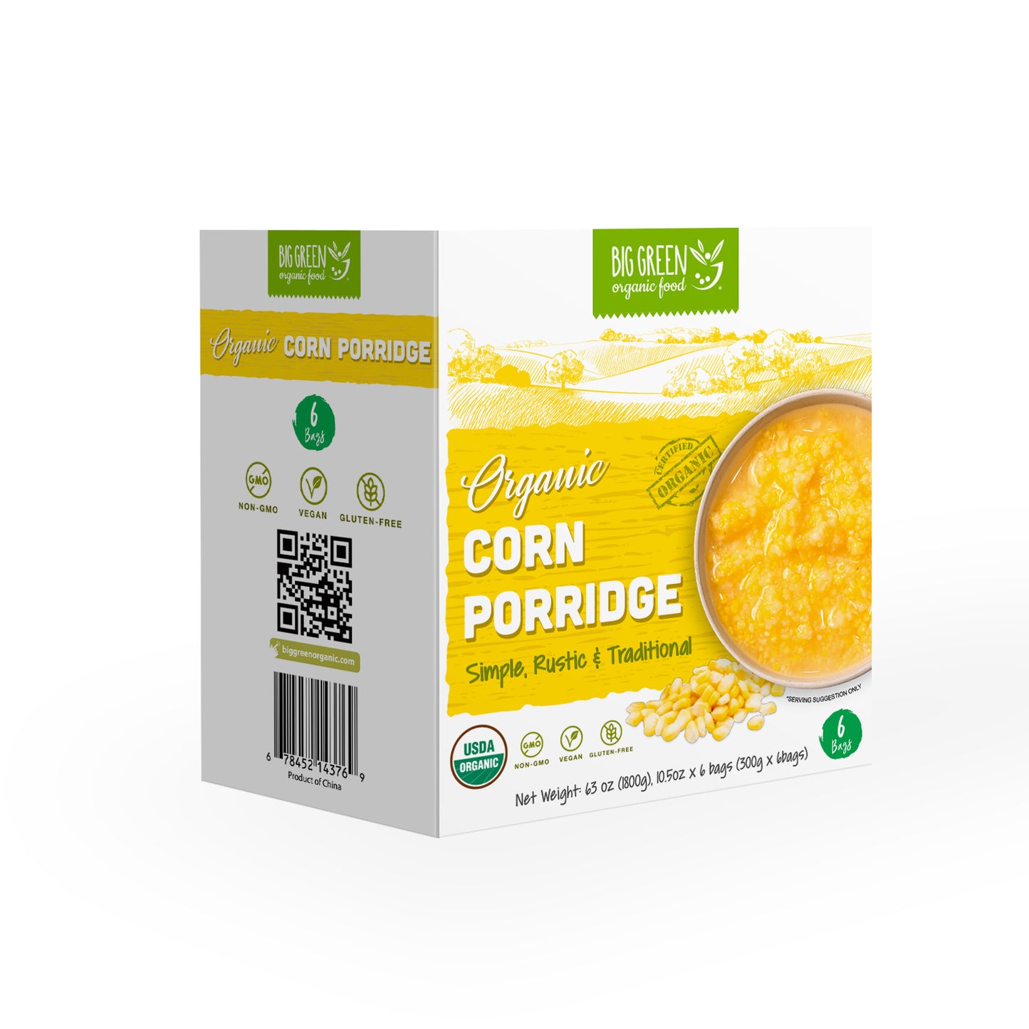 Organic Corn Porridge 有機玉米粥