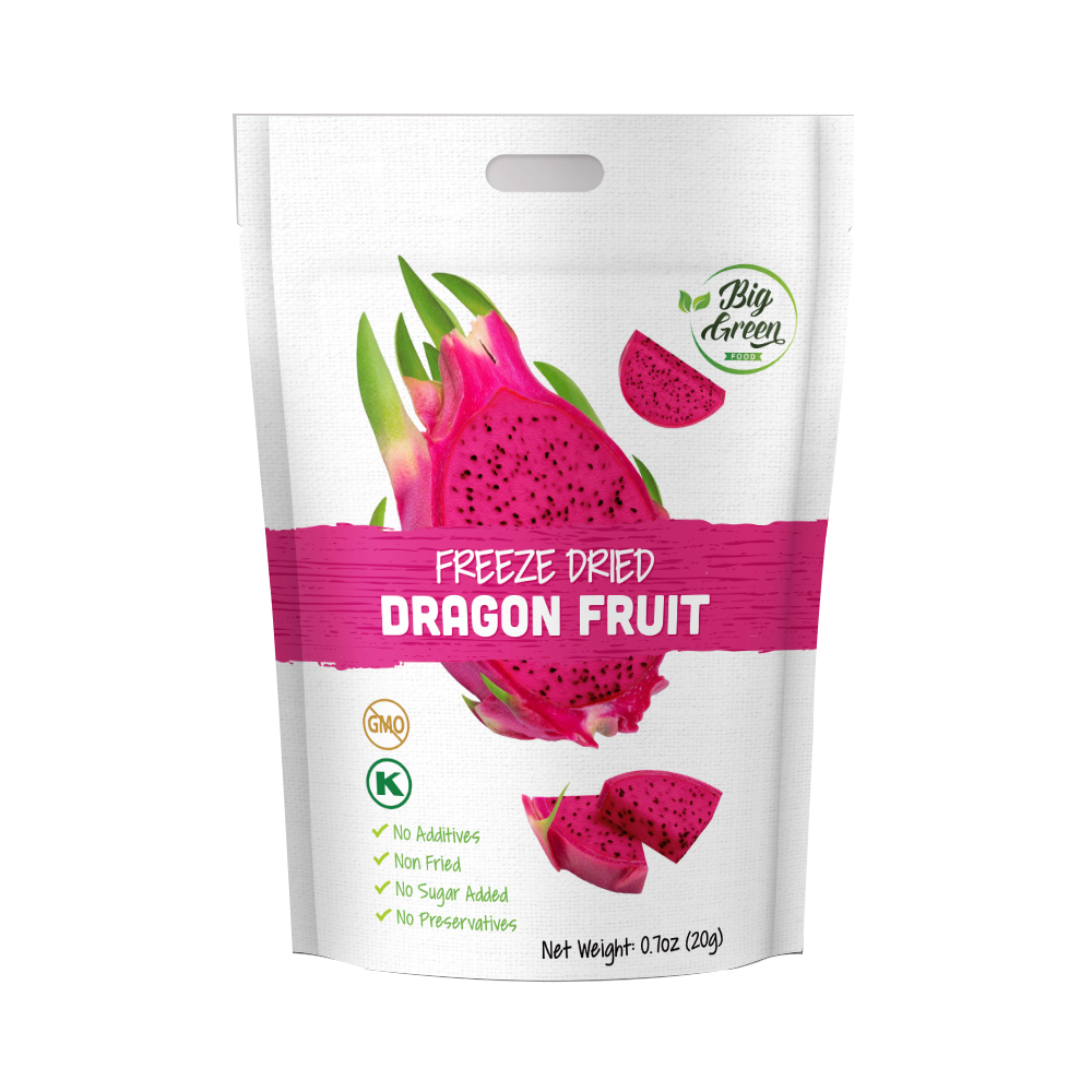 Big Green Freeze Dried Dragon Fruit 凍乾火龍果