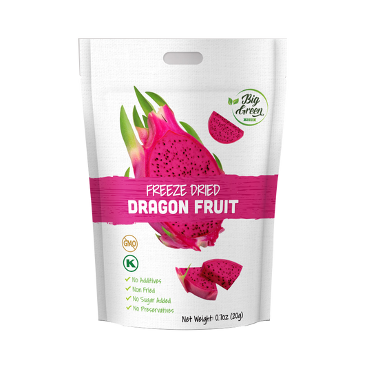 Big Green Freeze Dried Dragon Fruit 凍乾火龍果