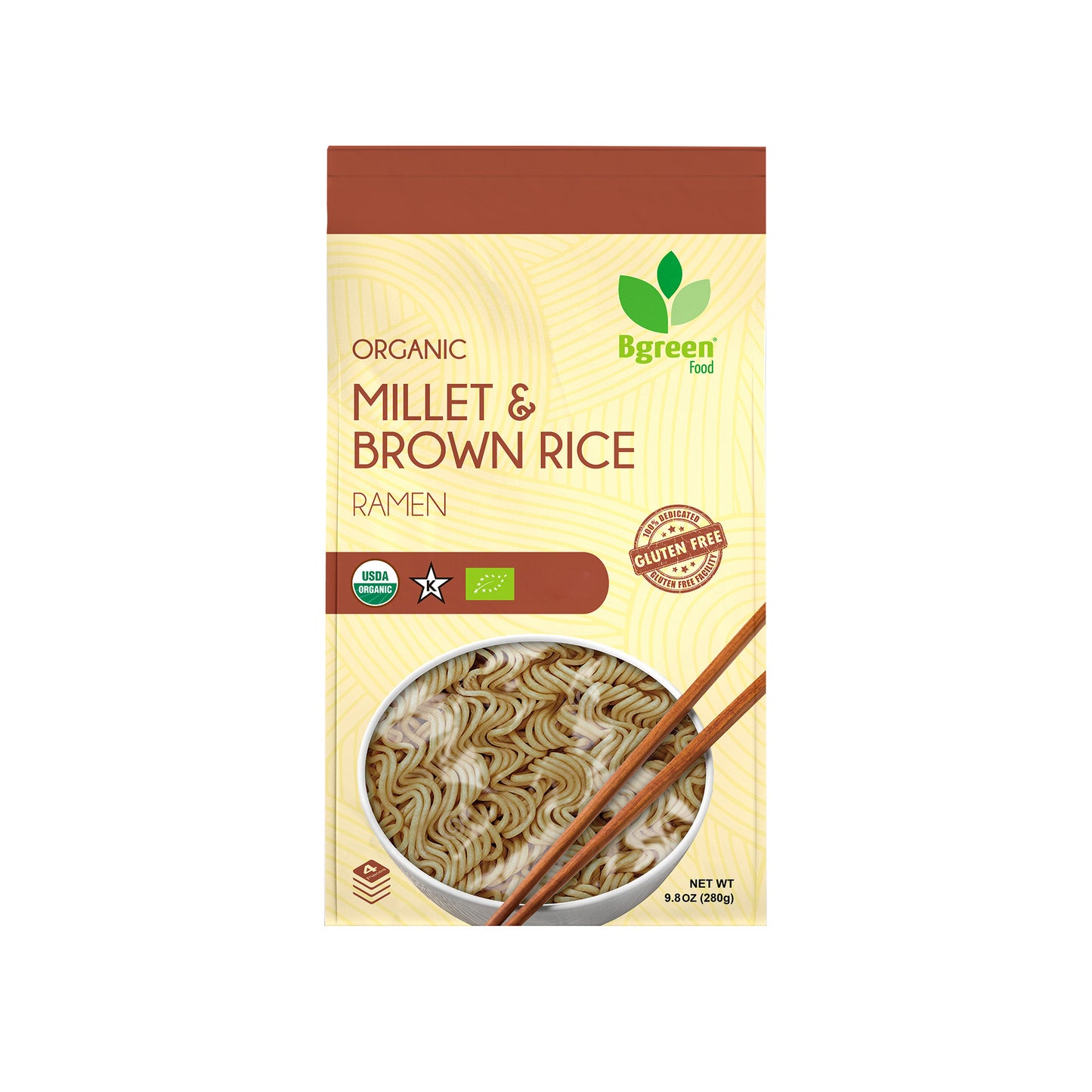 Bgreen Organic Millet & Brown Rice Ramen 有機小米拉麵