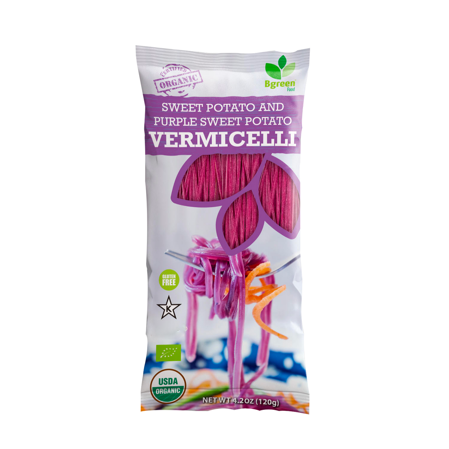 Bgreen Organic Purple Yam + Sweet Potato Vermicelli 有機紫薯粉絲