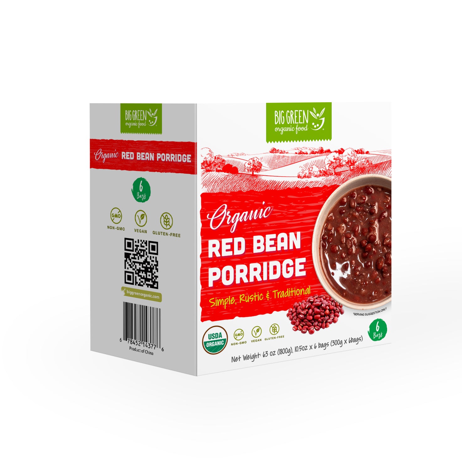 Organic Red Bean Porridge 有機紅豆粥