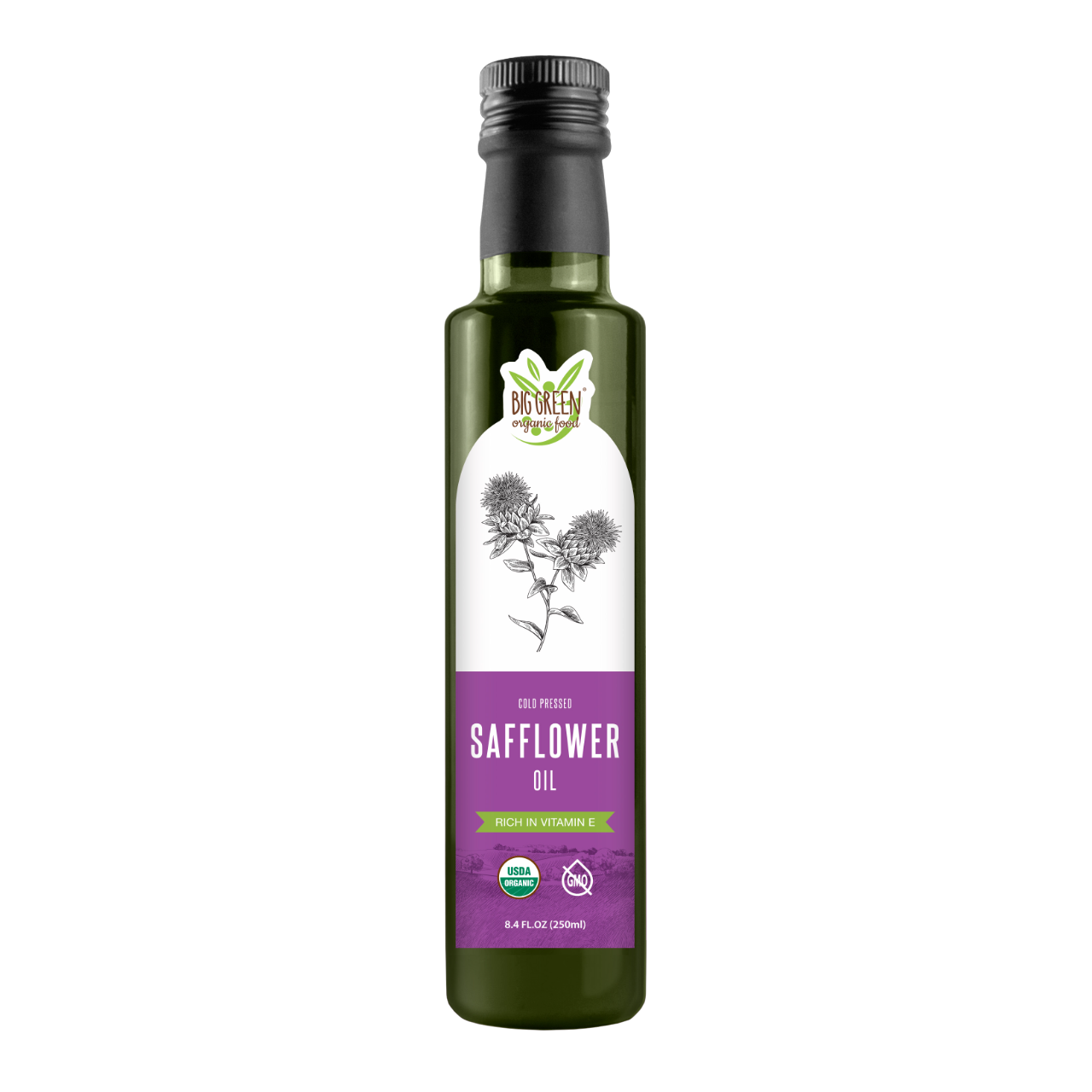 Big Green Organic Food Organic Safflower Oil 有機紅花籽油