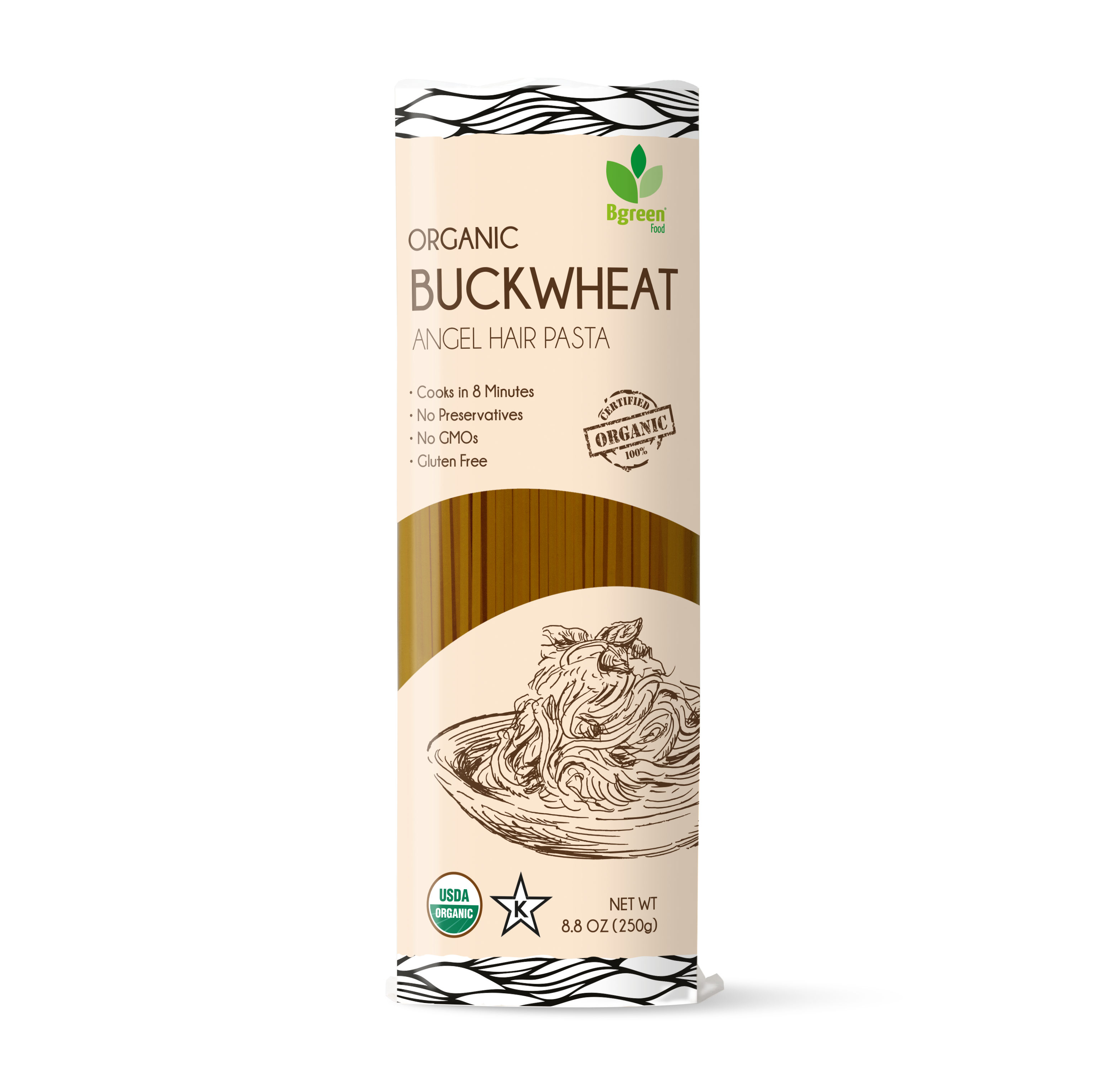 Bgreen Organic Buckwheat Pasta 有機蕎麥意粉