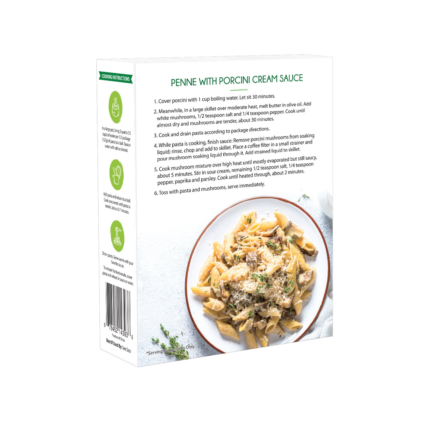 Organic Pea Rotini 有机豌豆通心面
