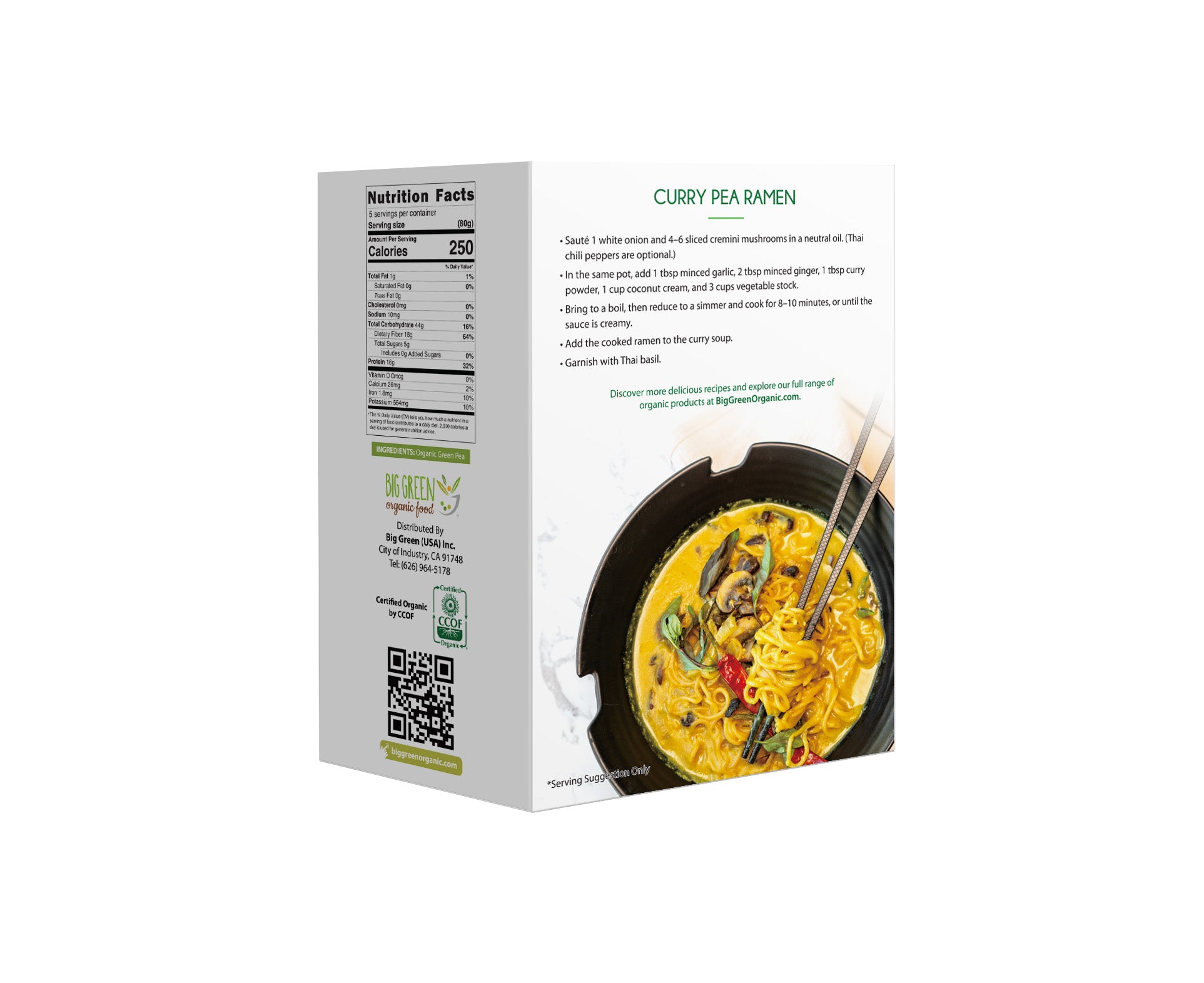 Organic Pea Ramen 有机豌豆拉面