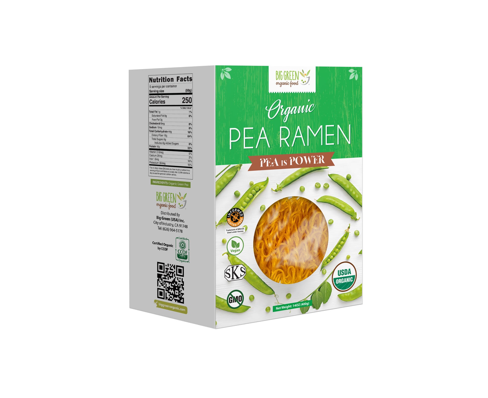 Organic Pea Ramen 有机豌豆拉面