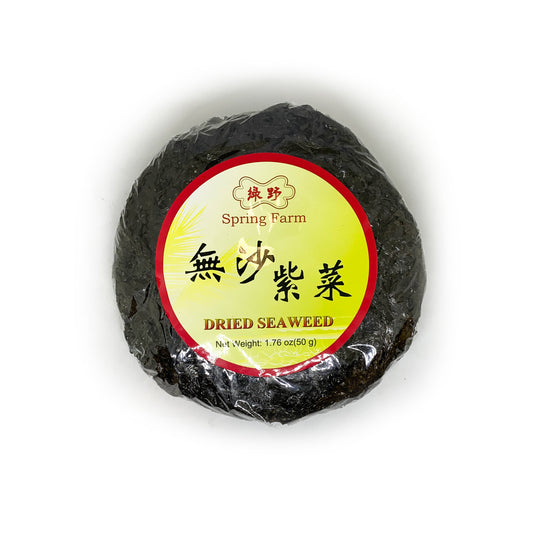 Dried Seaweed (Zi Cai) 綠野 無沙紫菜