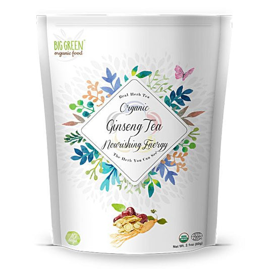 Big Green Organic Food Organic Ginseng Tea 有機人参茶