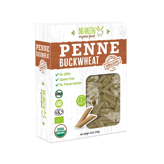 Big Green Organic Food Organic Buckwheat Penne 有機蕎麥通心粉